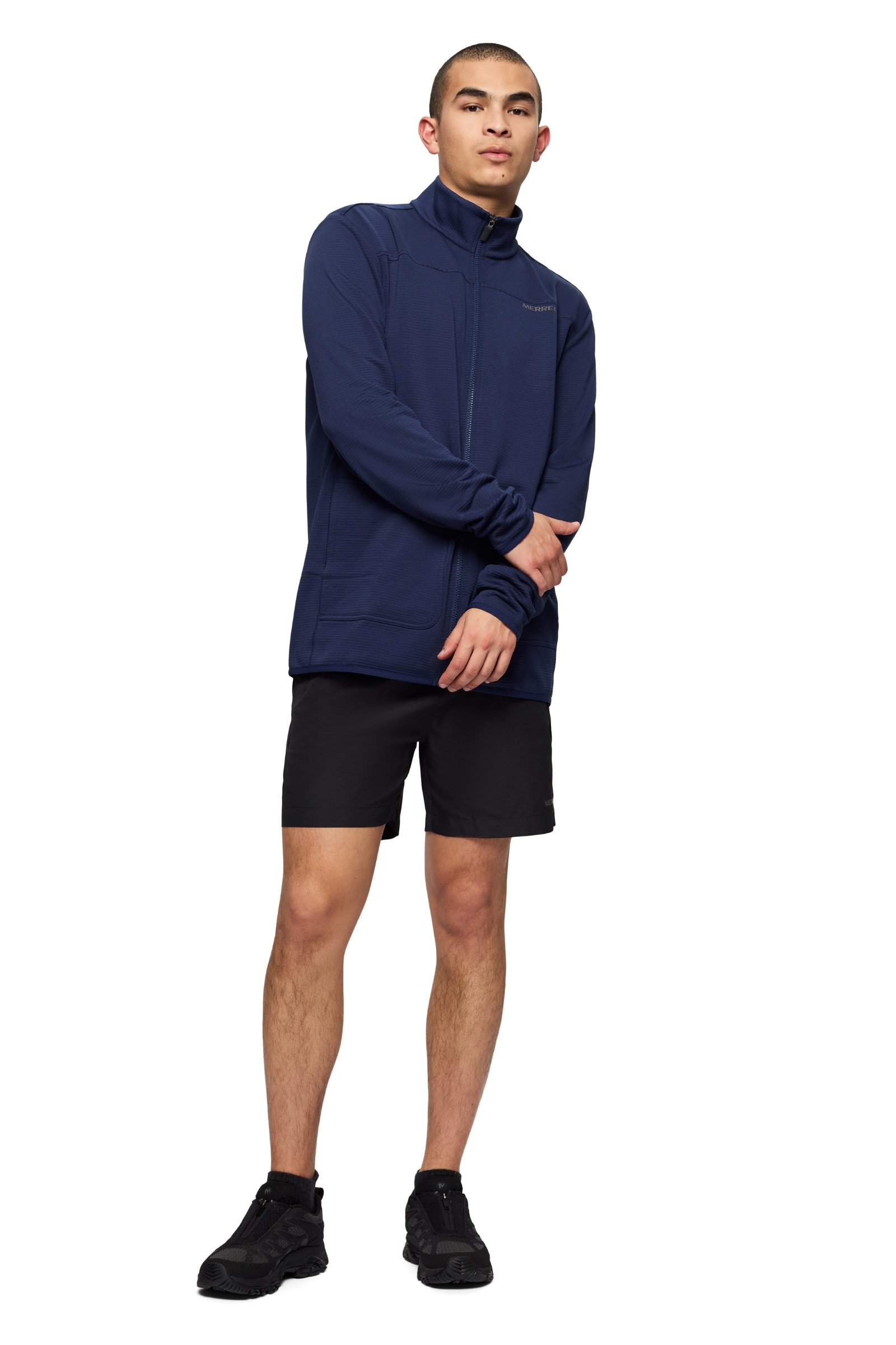 Lawrence Full Zip Mock Neck Mid Layer