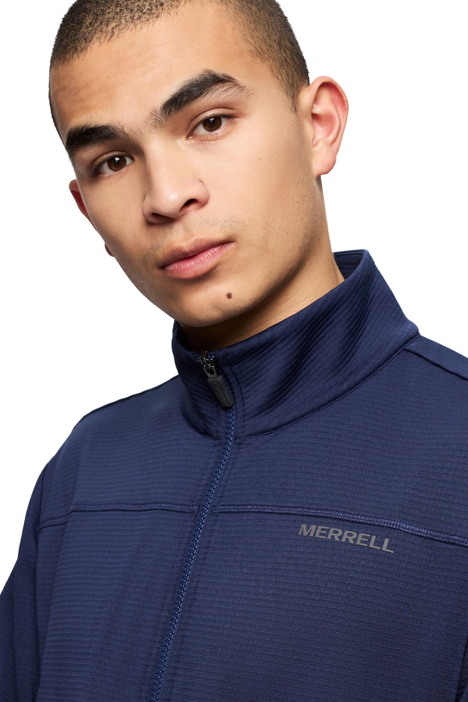 Lawrence Full Zip Mock Neck Mid Layer