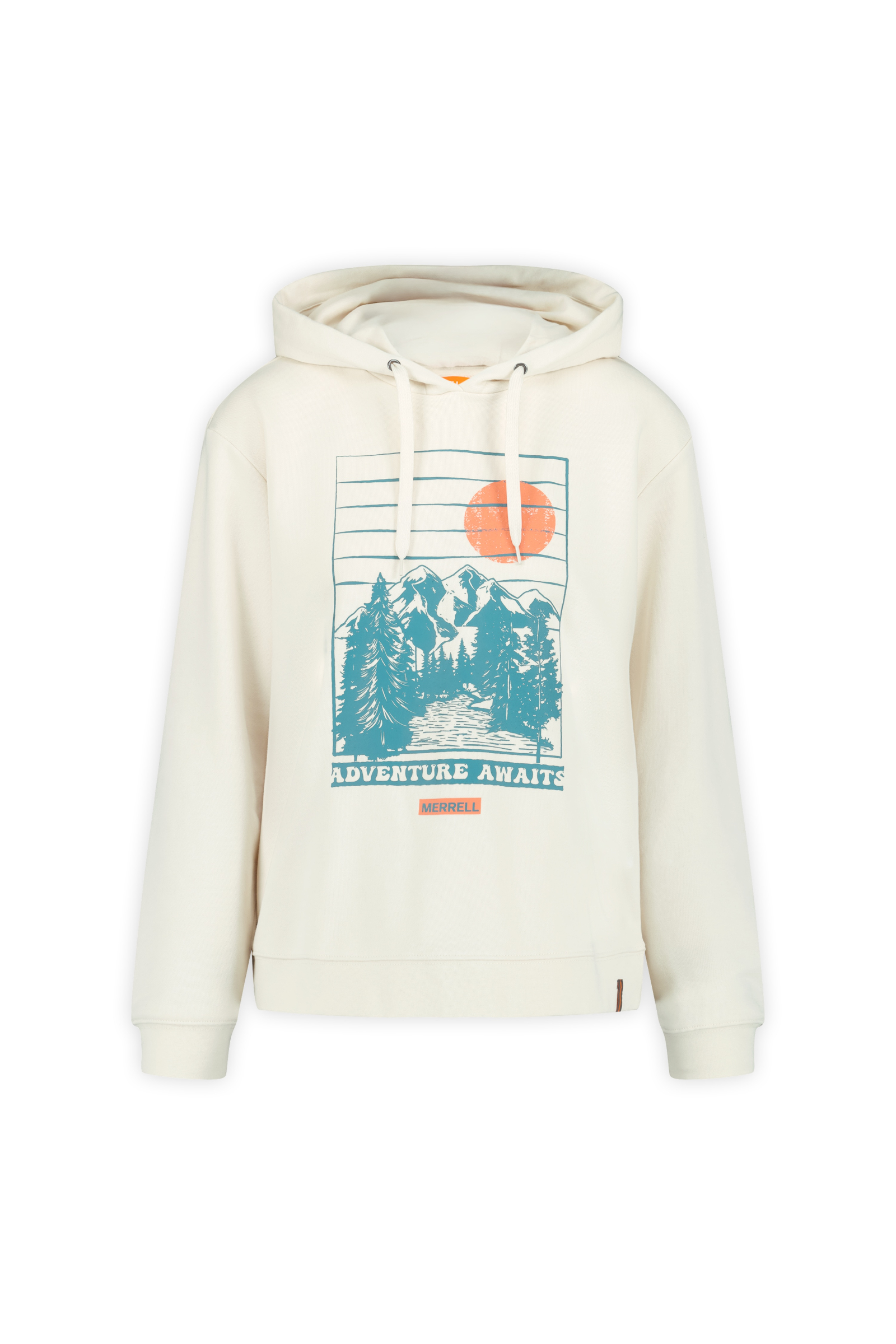 Women's Retro Adventure Semi Cropped Graphic Hoody