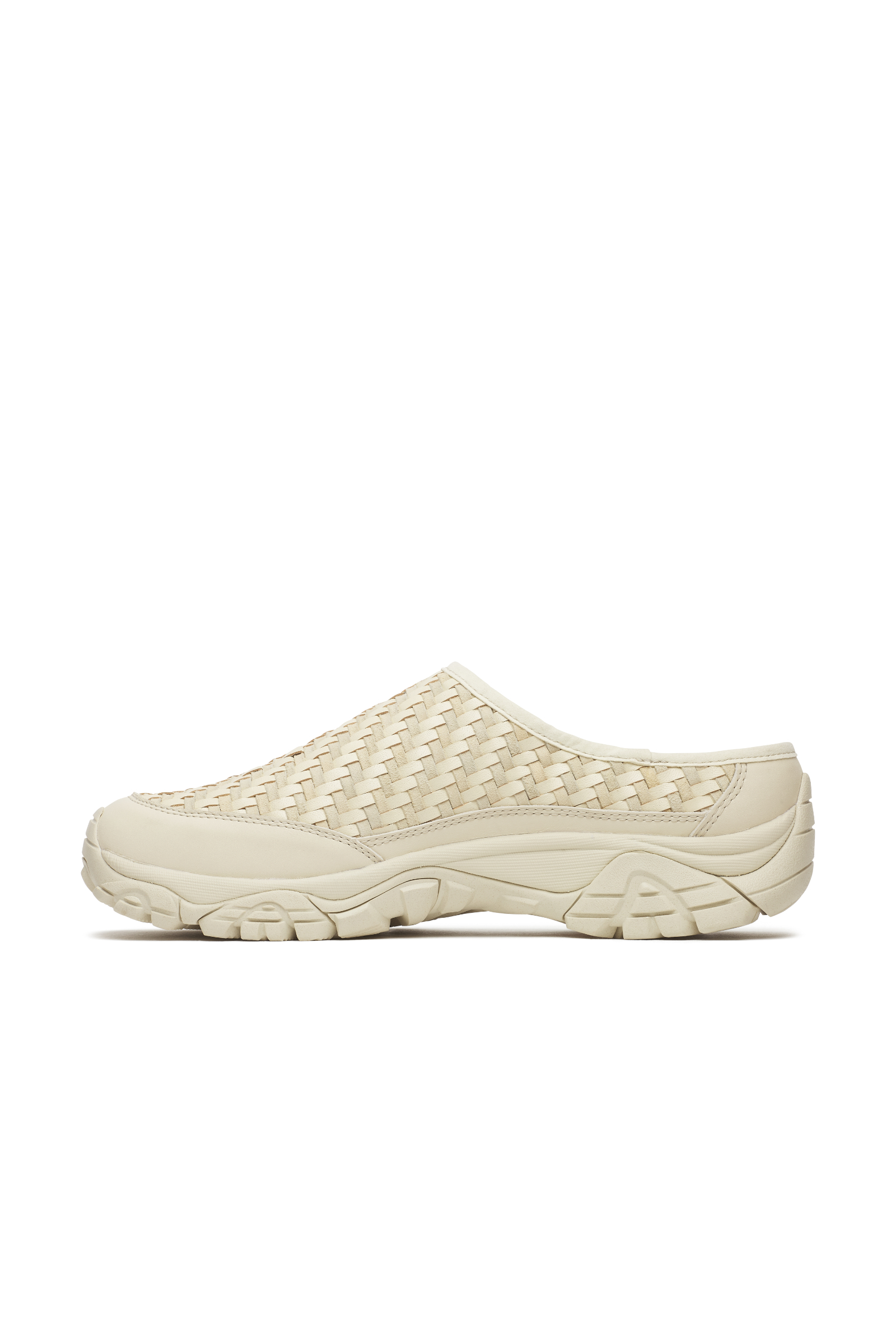 Moab 2 Slide Leather Woven 1TRL