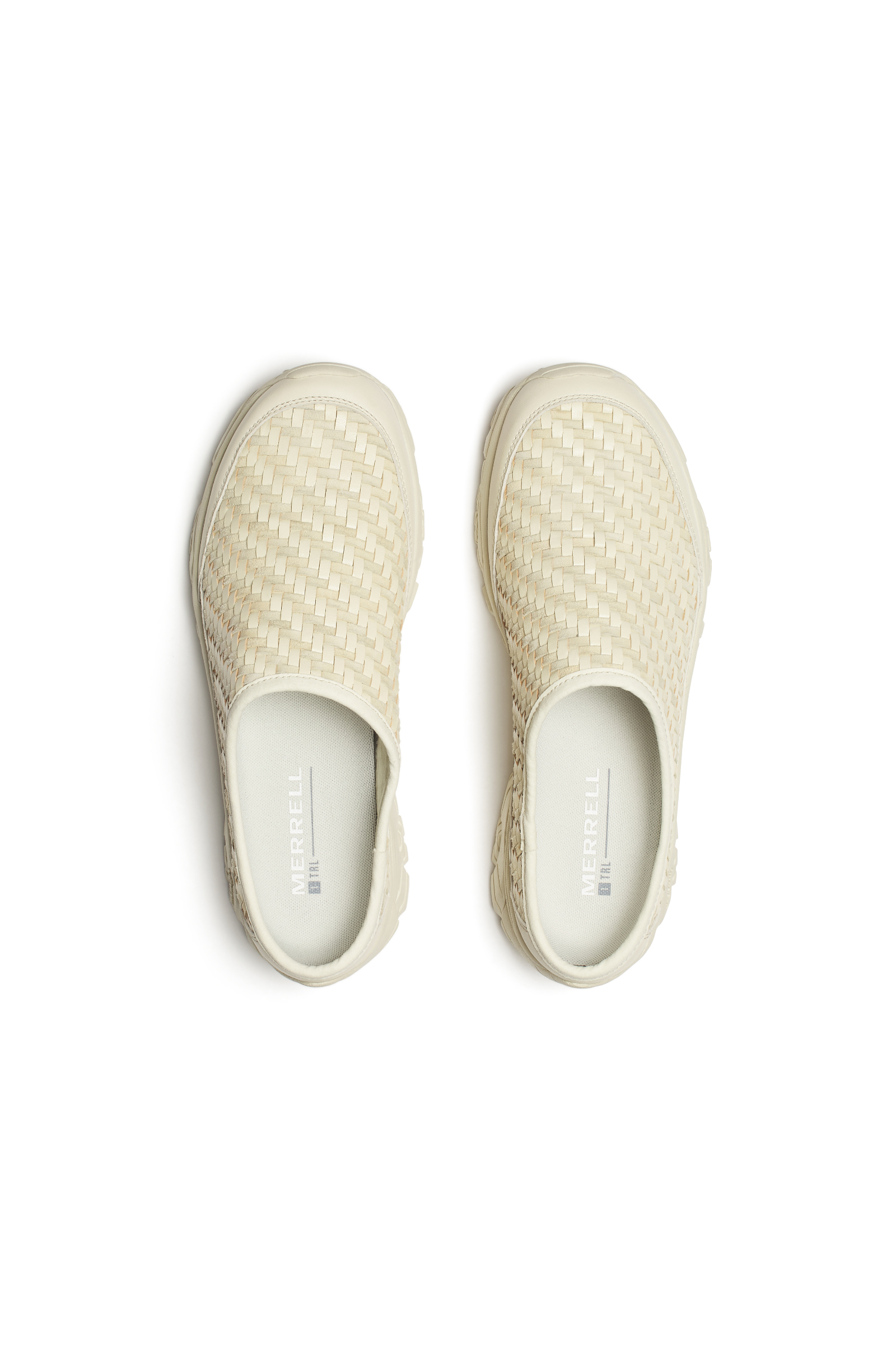 Moab 2 Slide Leather Woven 1TRL