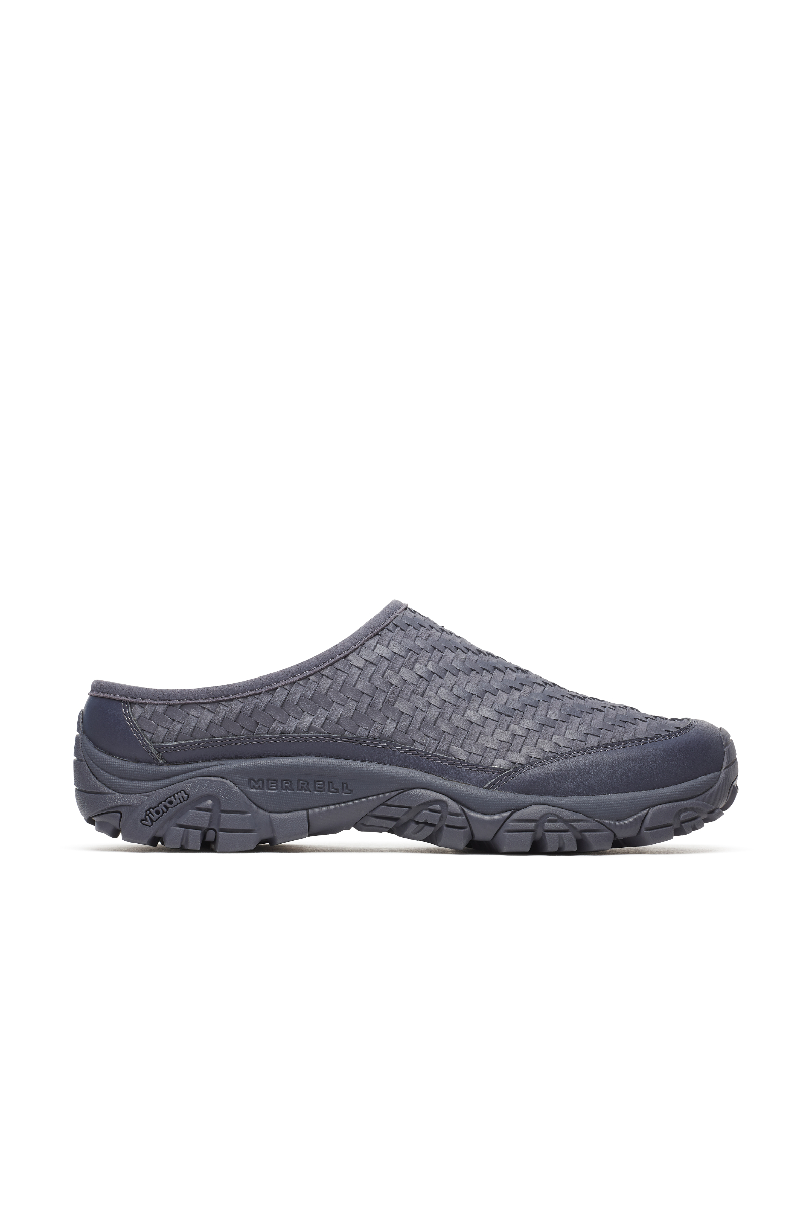 Moab 2 Slide Leather Woven 1TRL