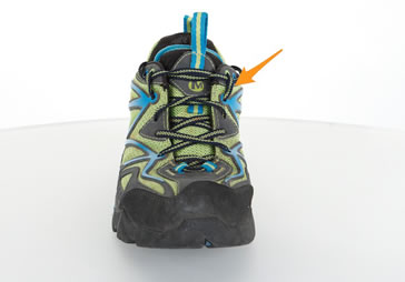 heel lock lacing hiking boots