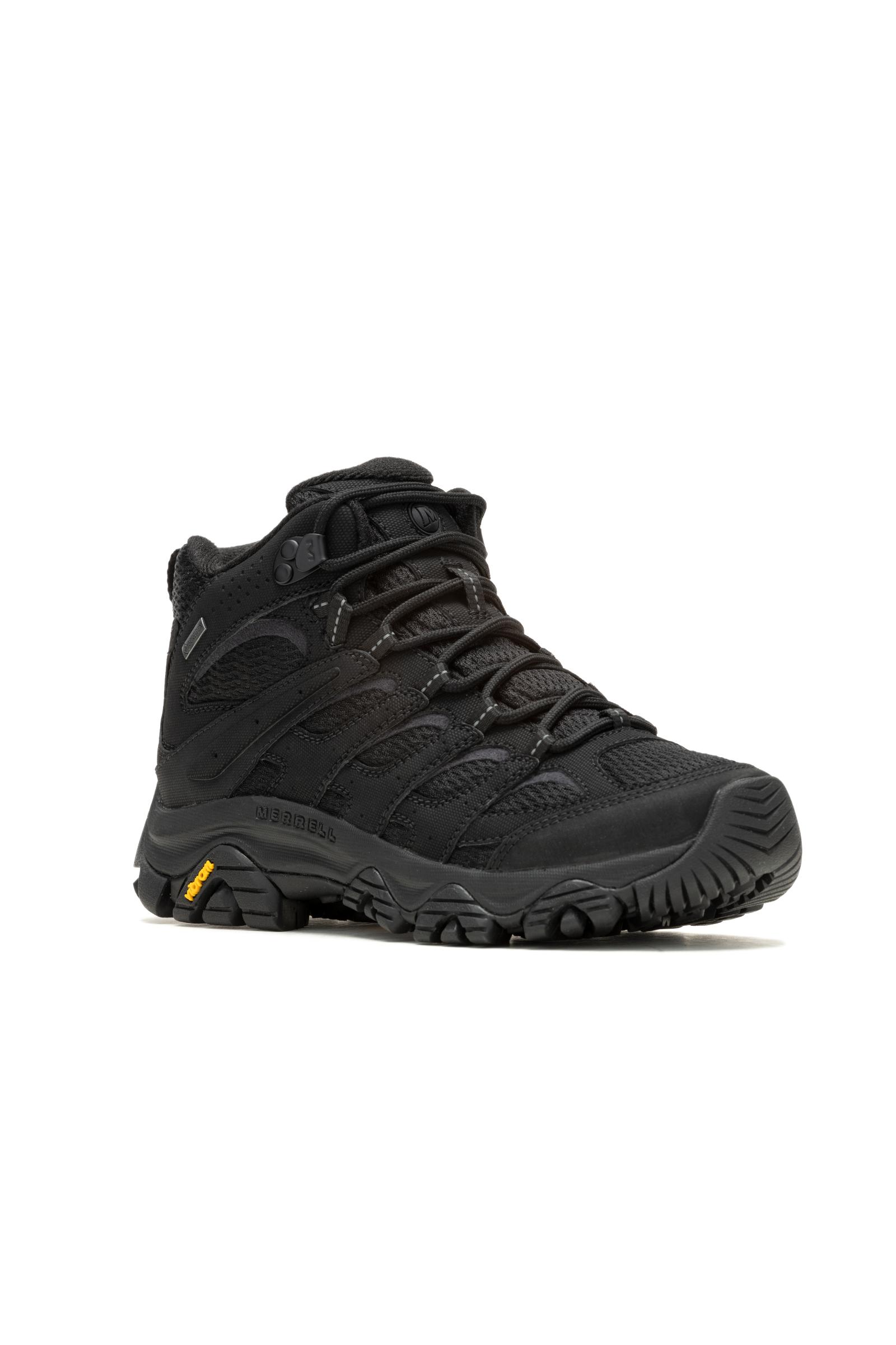 Moab 3 Synthetic Mid Wide GORE-TEX® Black/Black | Merrell Australia